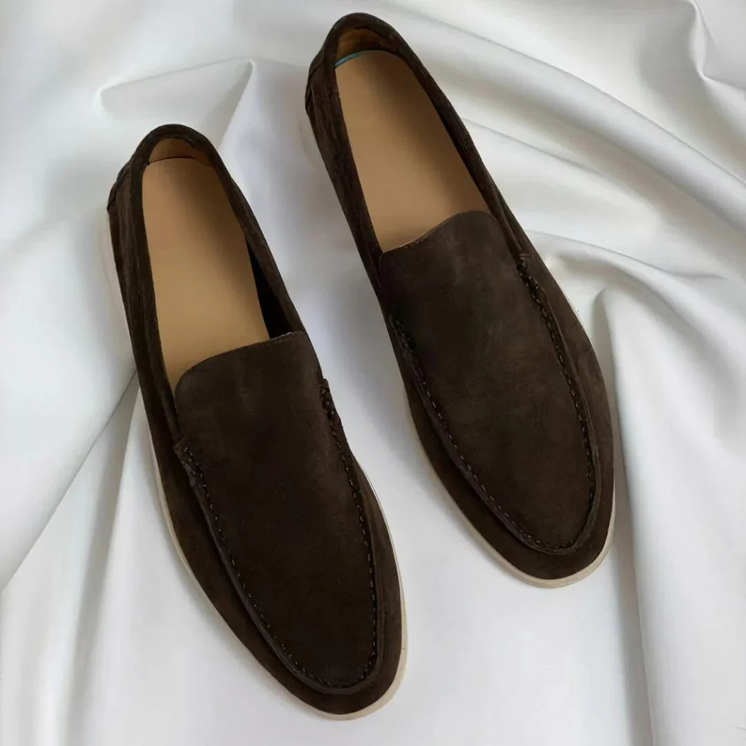 Gianni suede loafers