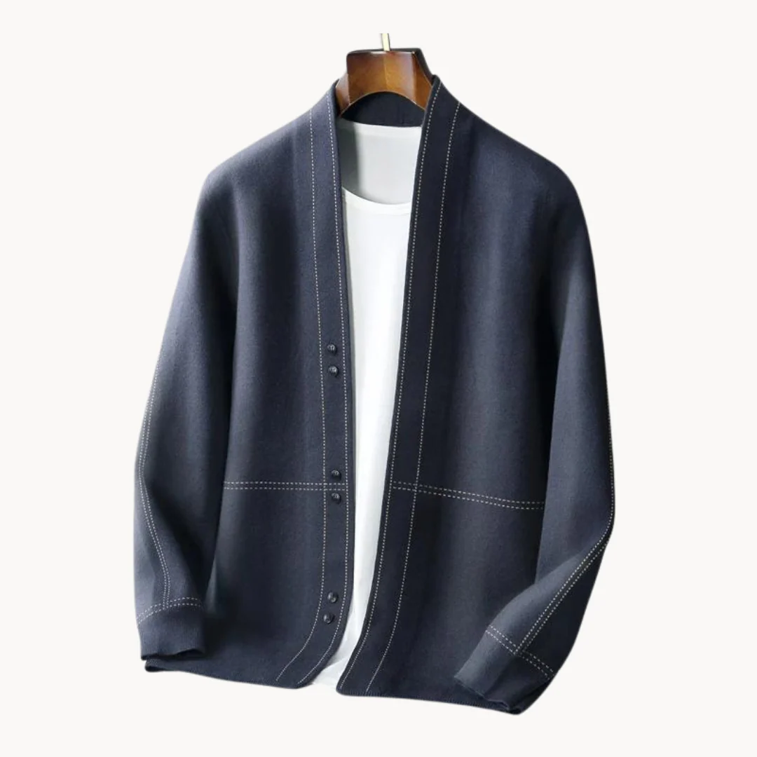 Rossi Merino Wool Cardigan