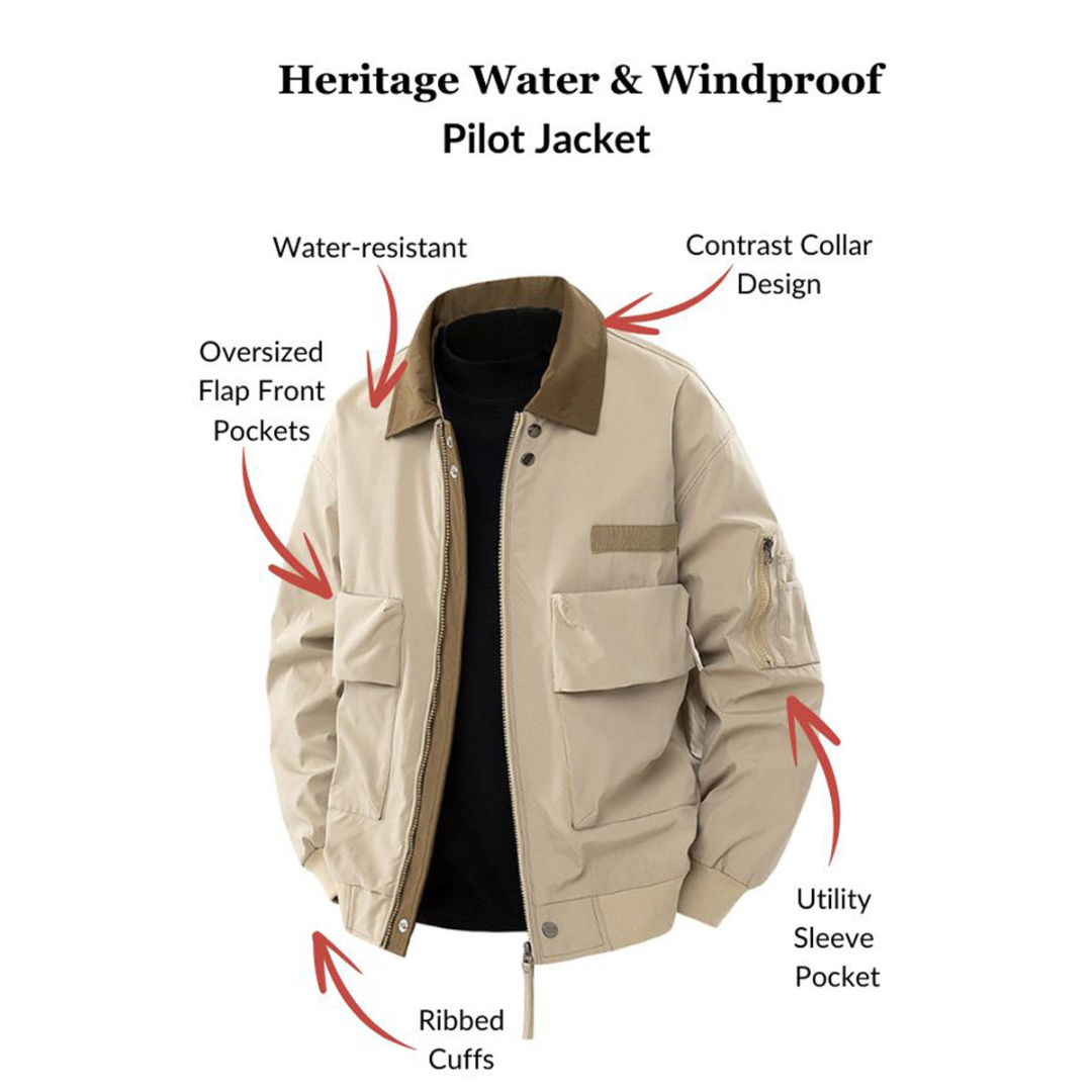 Heritage Water & Windproof Pilot Jacket