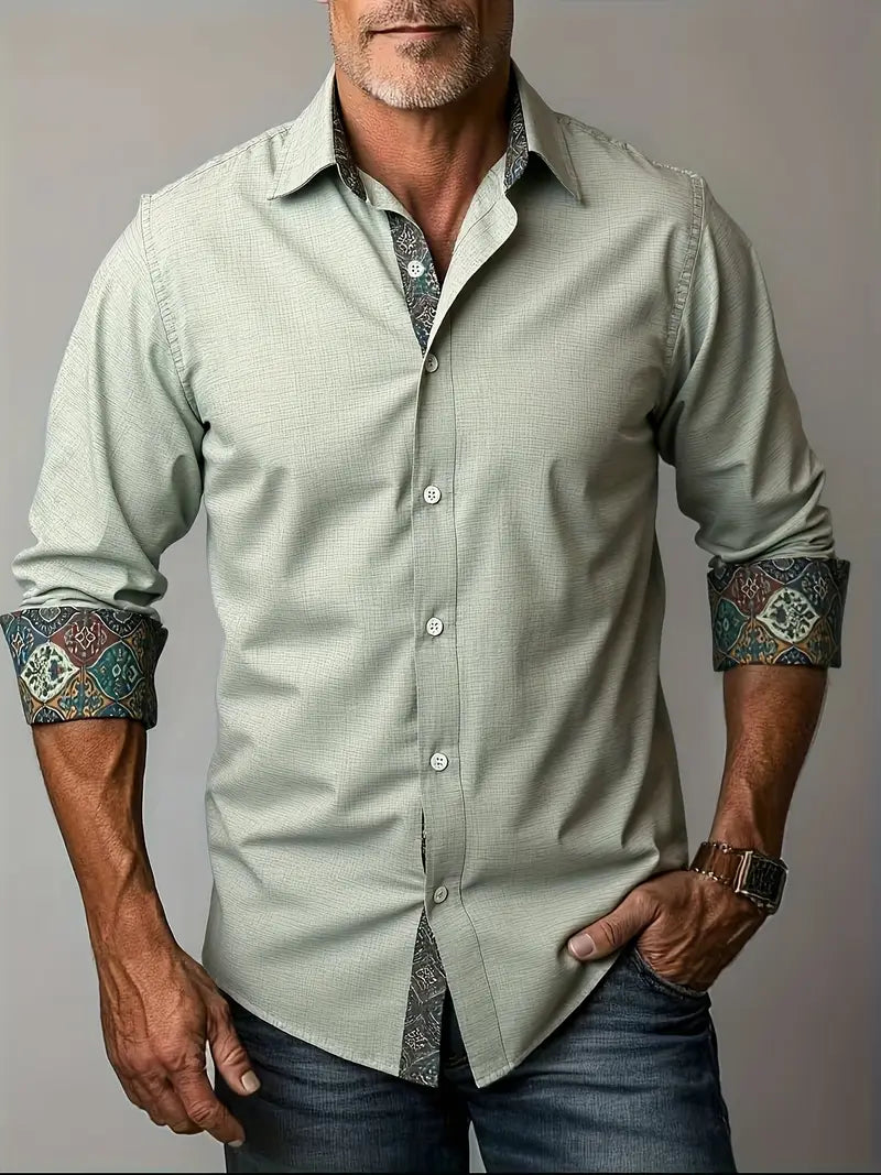 Theodor | Long Sleeve Button-Up Shirt