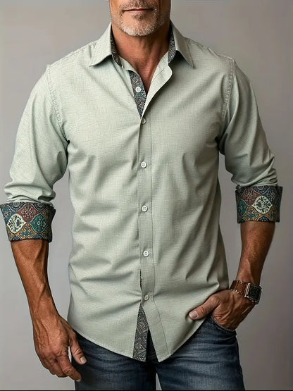 Theodor | Long Sleeve Button-Up Shirt