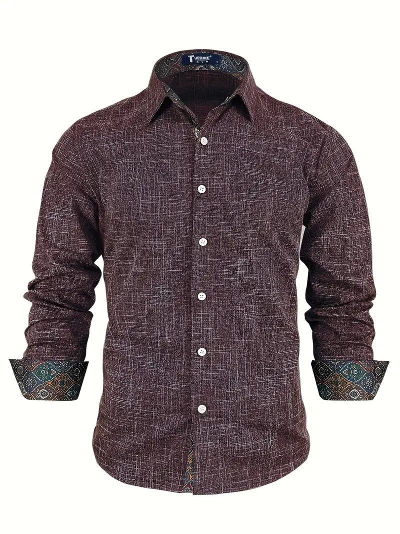Theodor | Long Sleeve Button-Up Shirt