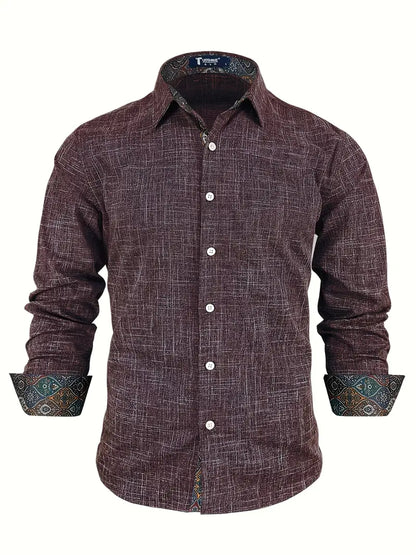 Theodor | Long Sleeve Button-Up Shirt