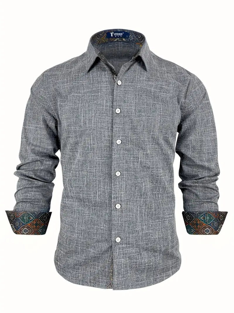 Theodor | Long Sleeve Button-Up Shirt