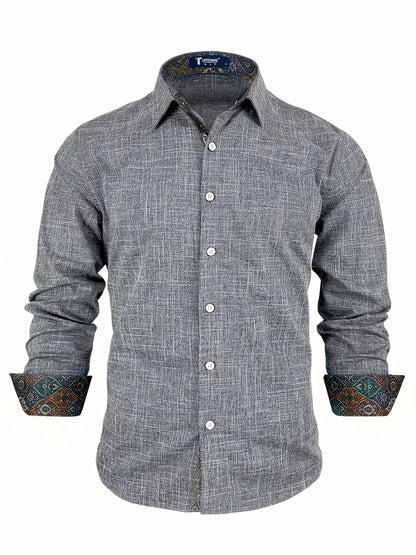 Theodor | Long Sleeve Button-Up Shirt