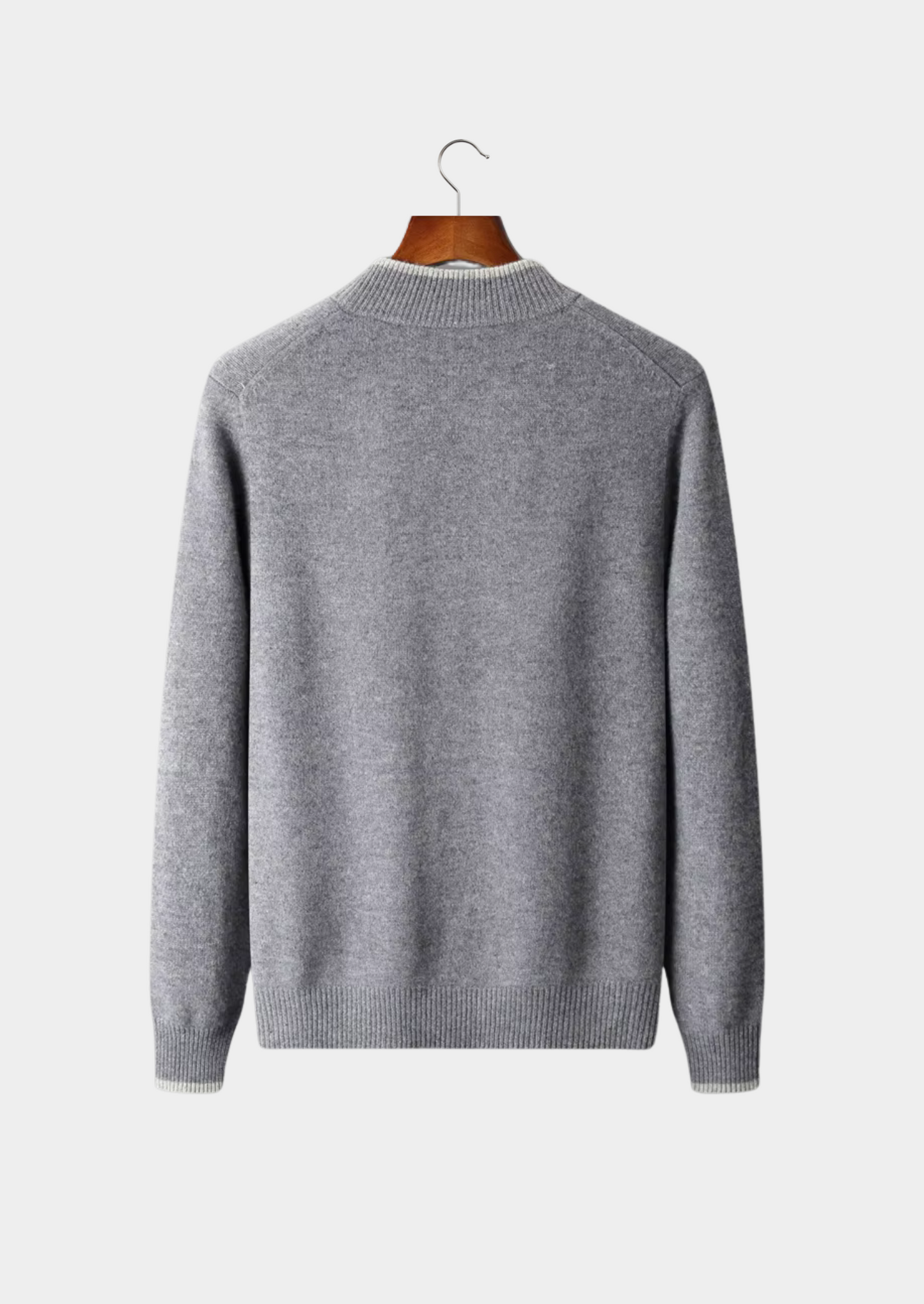 Raffaello Merino Wool Zip Cardigan