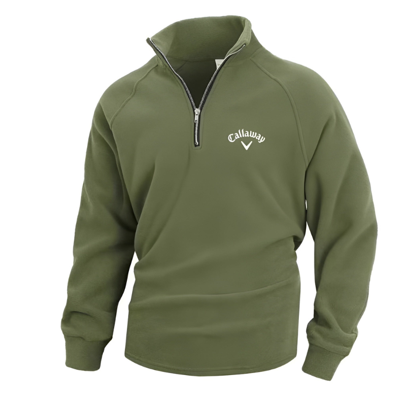 Callaway Cotton Half Zip Jumper