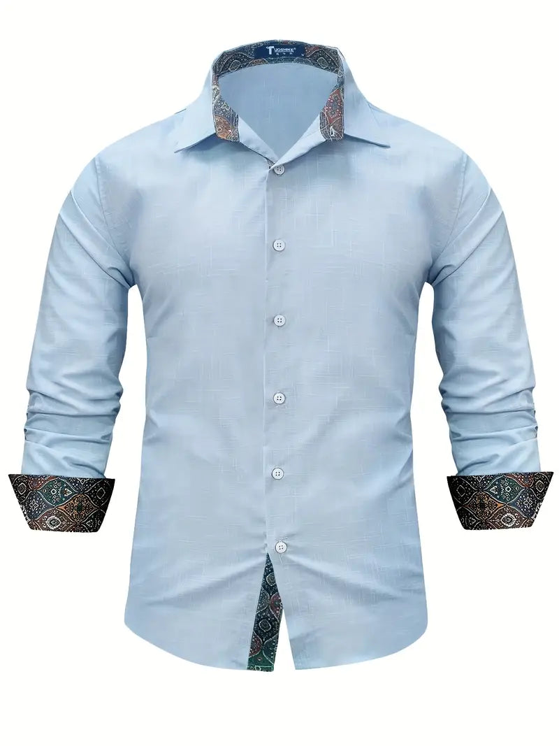 Theodor | Long Sleeve Button-Up Shirt