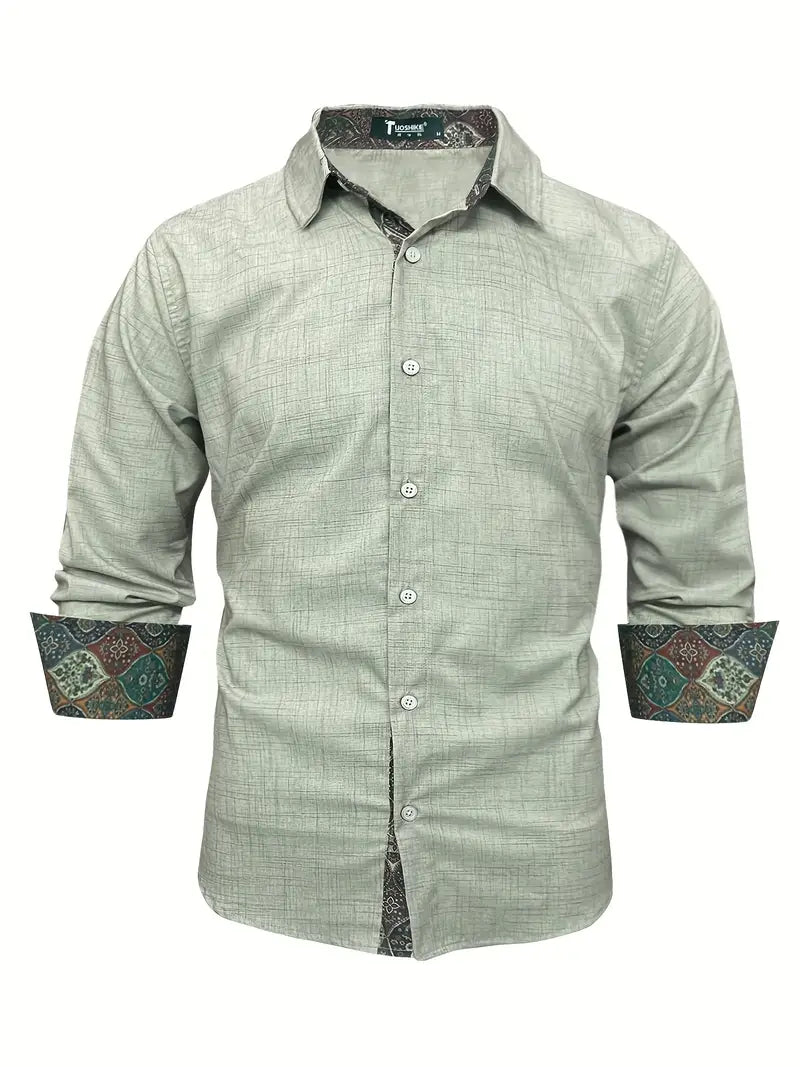 Theodor | Long Sleeve Button-Up Shirt