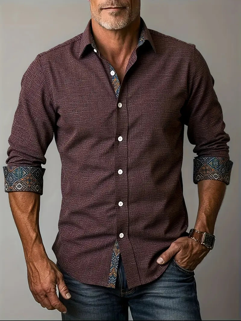 Theodor | Long Sleeve Button-Up Shirt