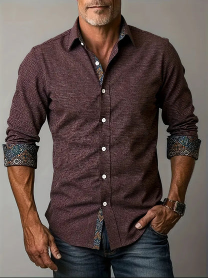 Theodor | Long Sleeve Button-Up Shirt