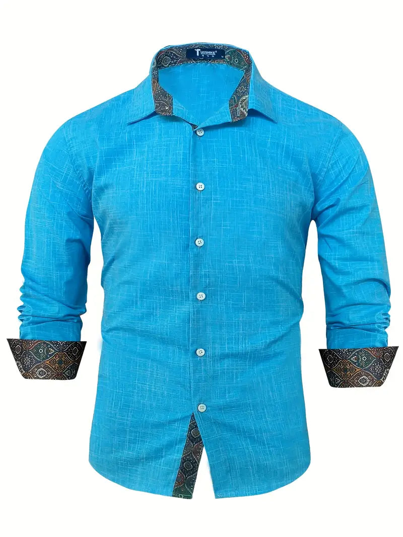 Theodor | Long Sleeve Button-Up Shirt