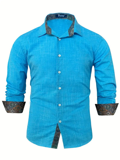 Theodor | Long Sleeve Button-Up Shirt