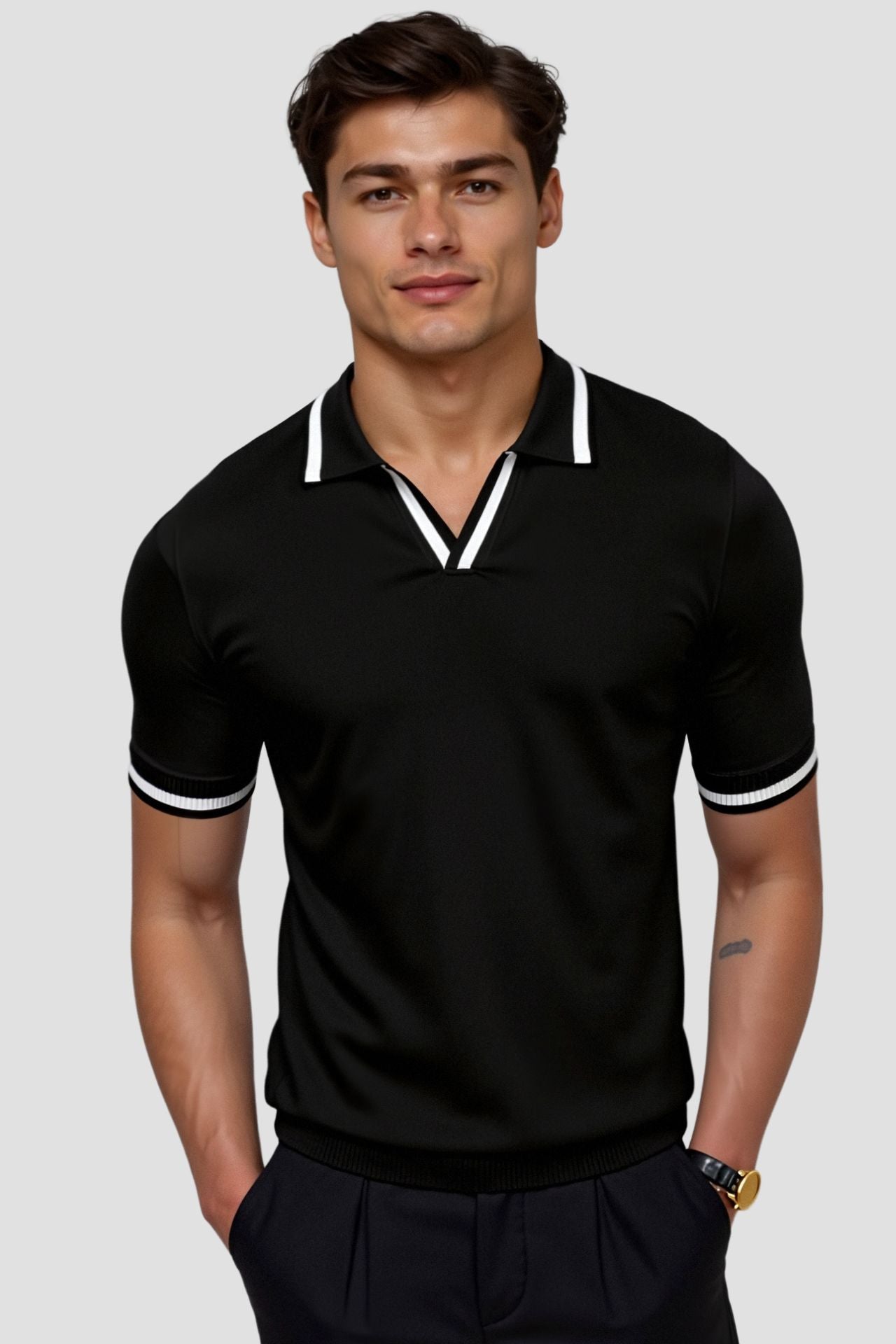 Pique Slim Fitted Polo