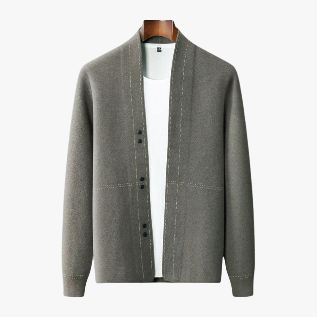 Rossi Merino Wool Cardigan