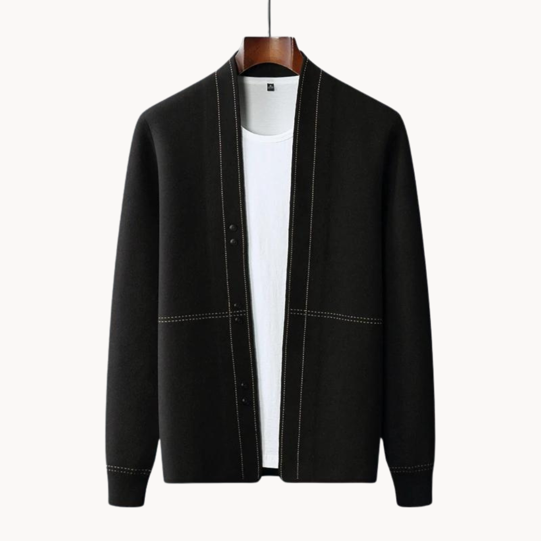Rossi Merino Wool Cardigan