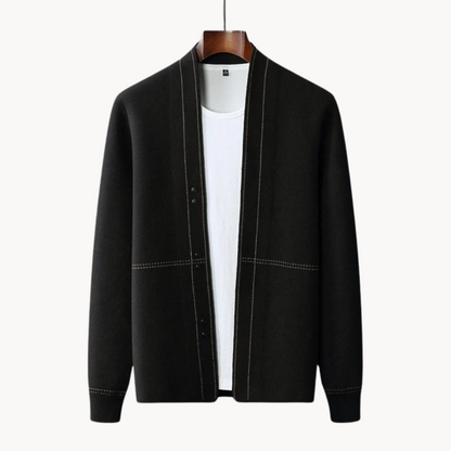Rossi Merino Wool Cardigan