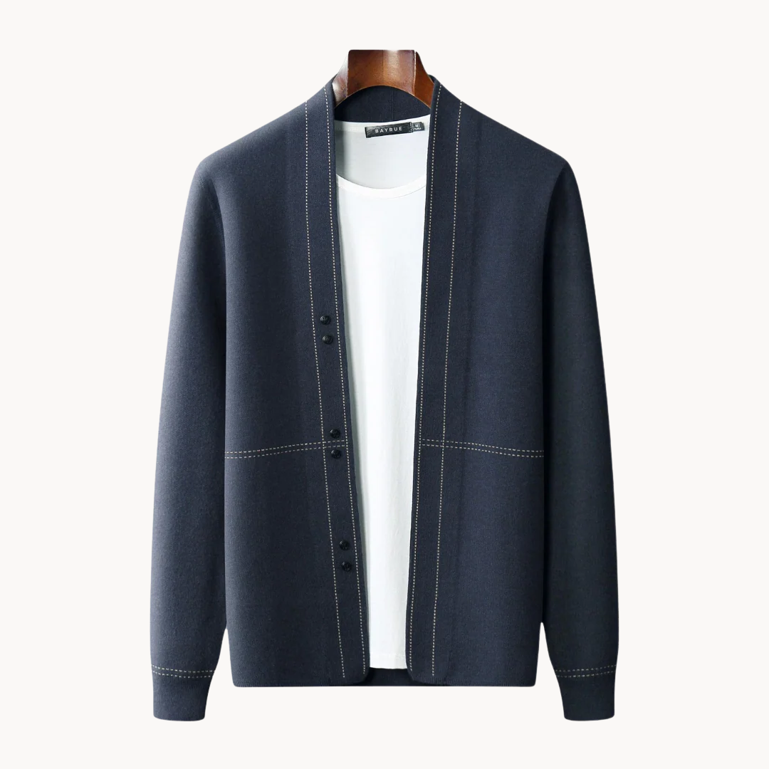 Rossi Merino Wool Cardigan