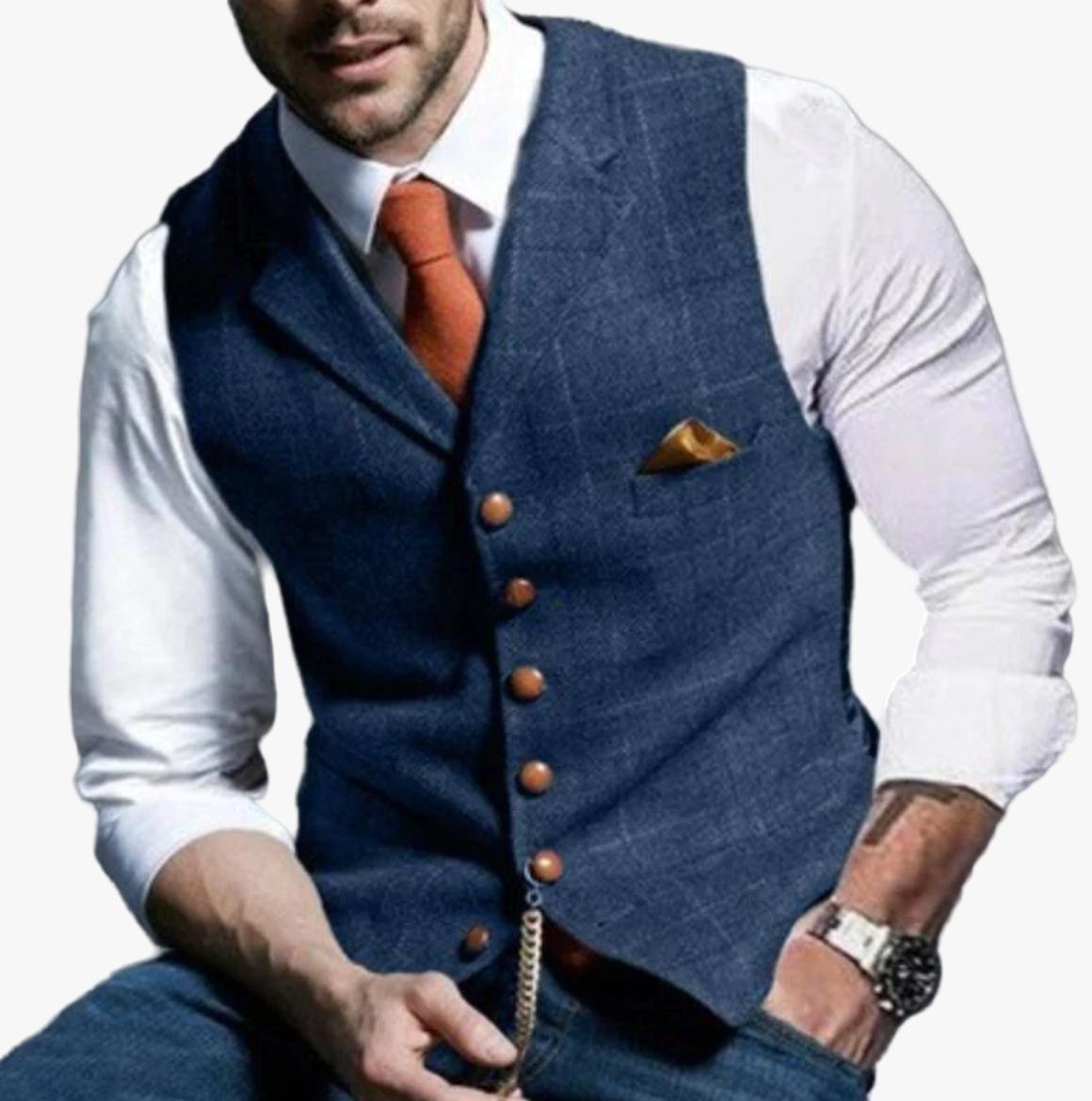 Daniel | Elegant Button Waistcoat
