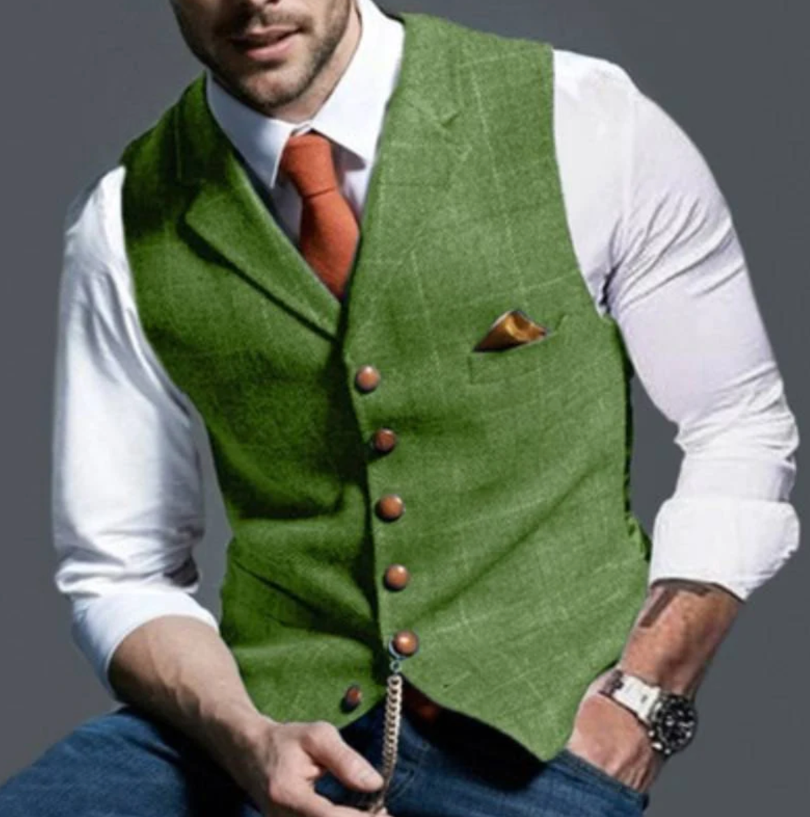 Daniel | Elegant Button Waistcoat