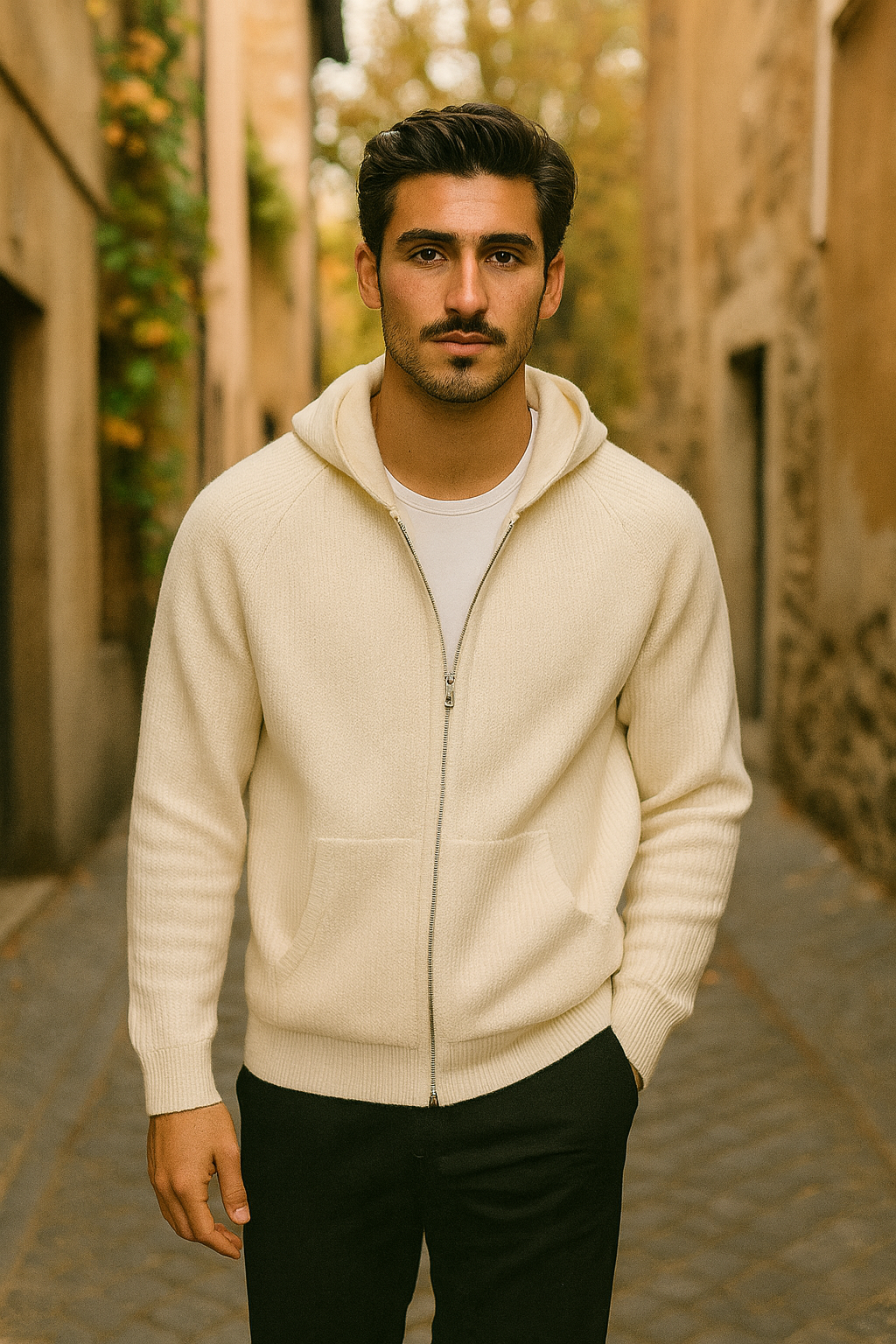 Lusso Merino Wool Hoodie