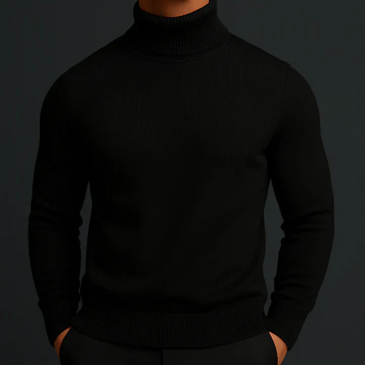 Leroux Knit Turtleneck Sweater