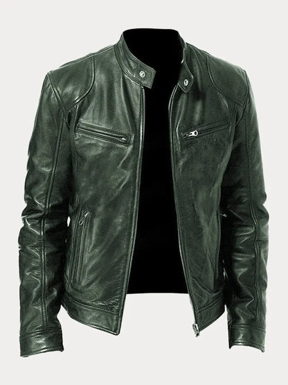 Victor | Casual Leather Jacket