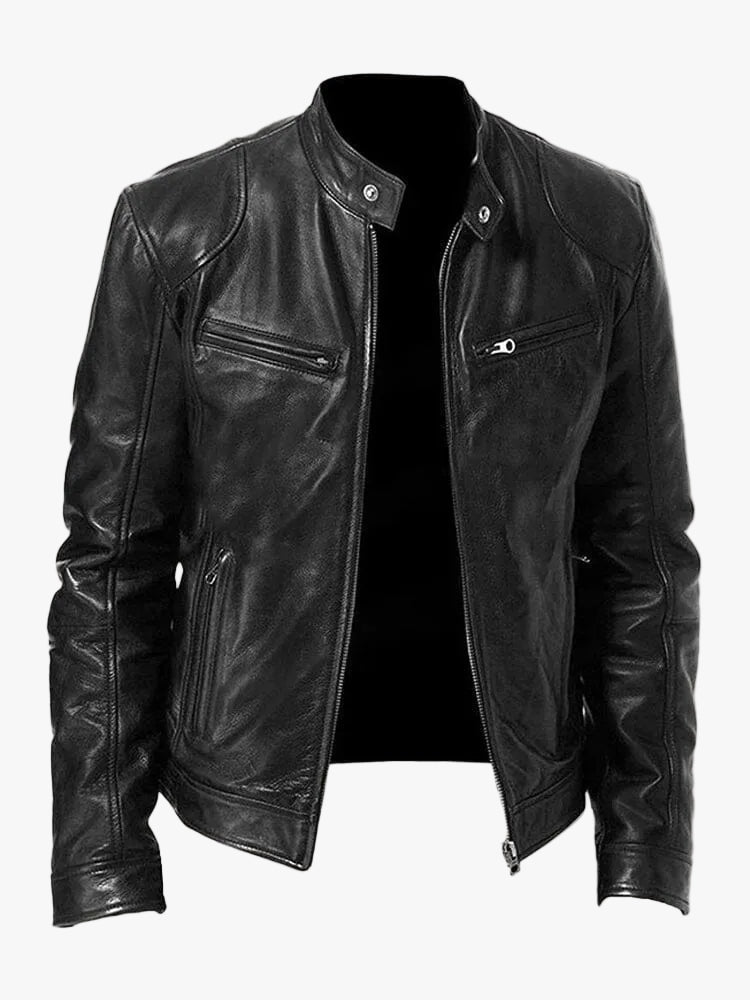 Victor | Casual Leather Jacket