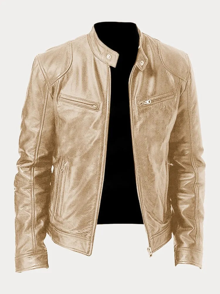 Victor | Casual Leather Jacket