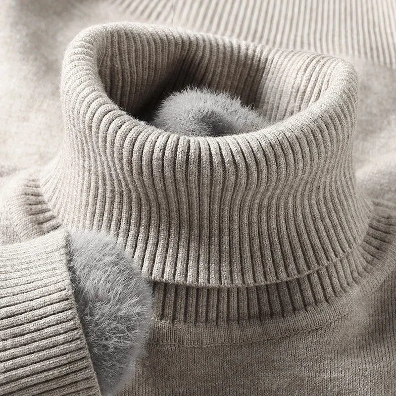 Leroux Knit Turtleneck Sweater