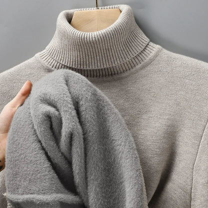 Leroux Knit Turtleneck Sweater