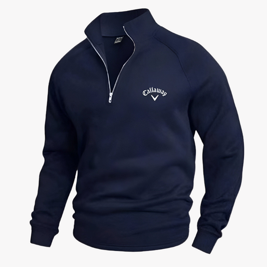 Callaway Cotton Half Zip Jumper