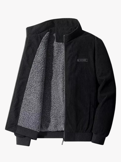 Corduroy Jacket With Fleece Lining