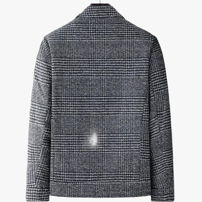 Parma Plaid Short Coat